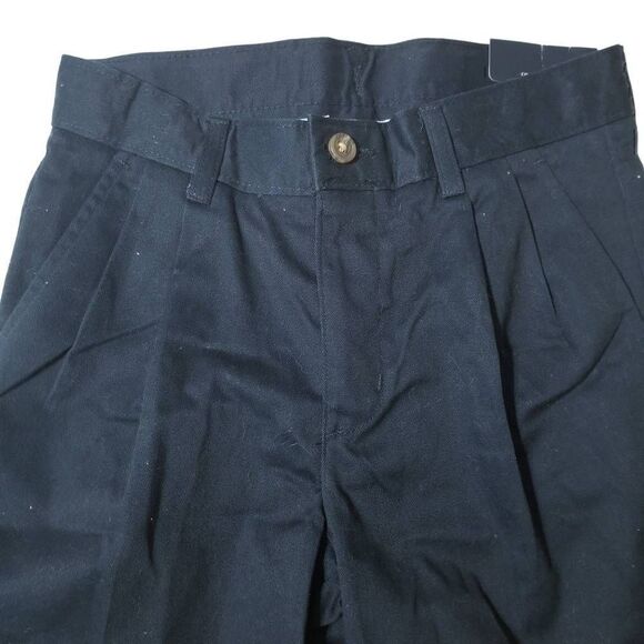 CHAPS NEW APPROVED SCHOOLPLEAT FRONT WRINKLE RESISTANT ADJUSTABLE WAIST SHORTS - Picture 4 of 6